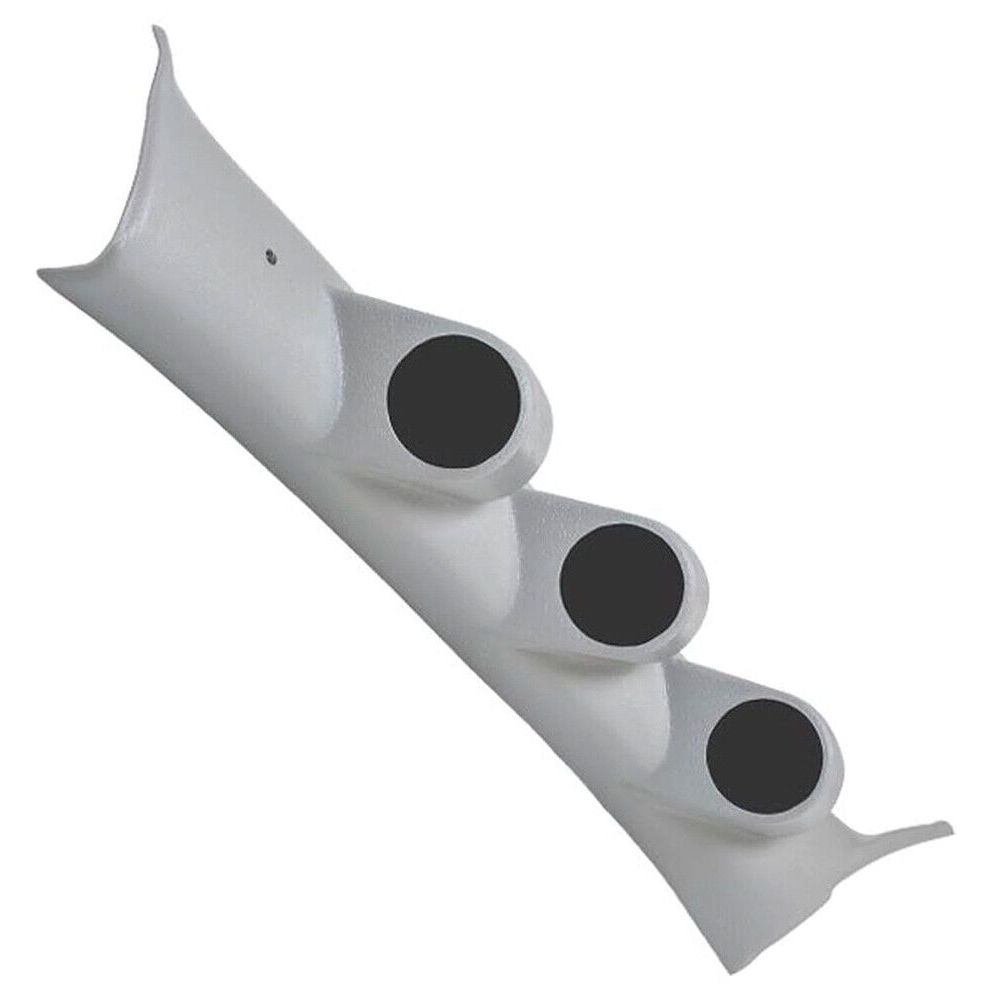 Gray Triple Gauge 52mm Pillar For 08-14 Impreza Hatchback 08-14 Impreza Sedan