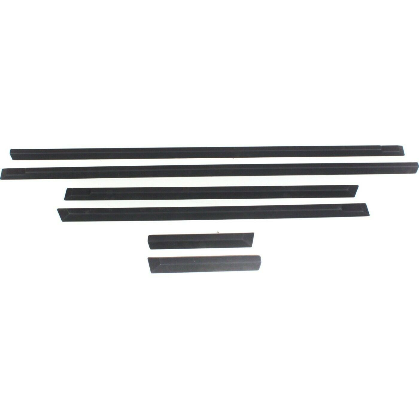Set Of 6 Door Molding And Beltlines Front Driver & Passenger Side For BMW