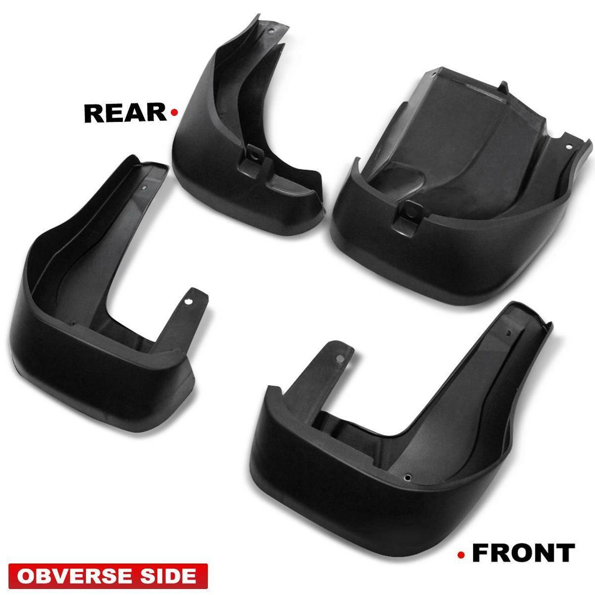 For 12-16 CR-V For 12-16 CR-V Splash Guards Mud Flaps Mudflaps 4PCS Front & Rear