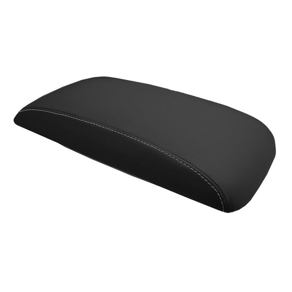 Console Lid Armrest Cover Leather For 07-11 Element Sport Utility Gray Stitch