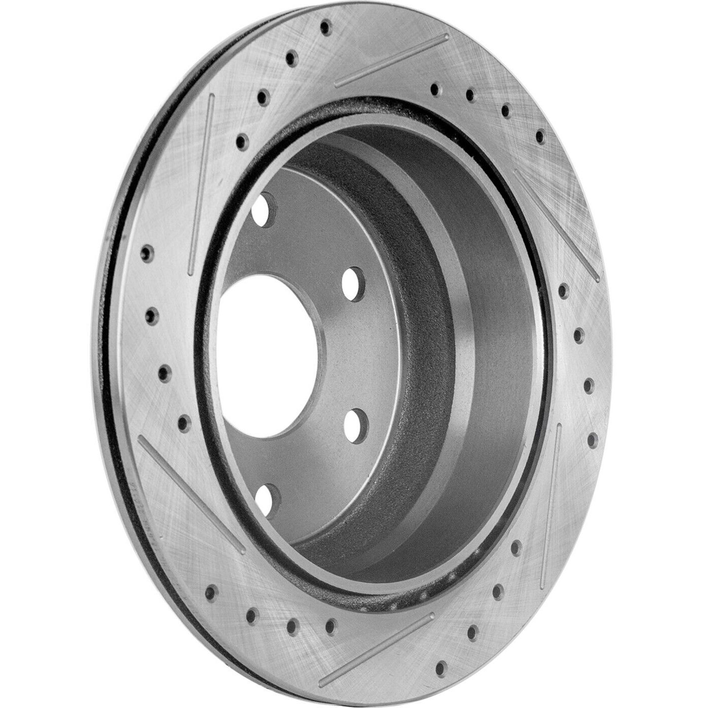For 02 Avalanche 1500 On Road Edition Crew Cab Pickup Rear Brake Disc Rotors