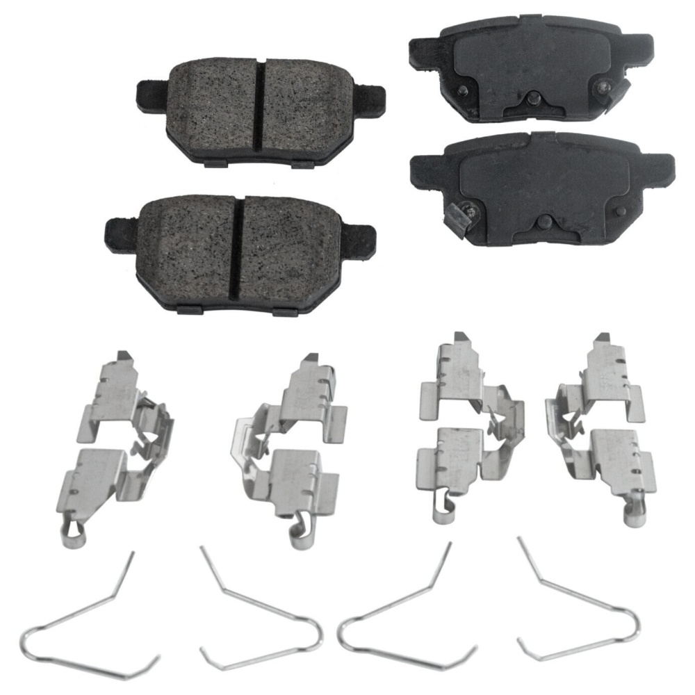 Front And Rear Ceramic Brake Pad Set For 2017-2018 Toyota Corolla IM