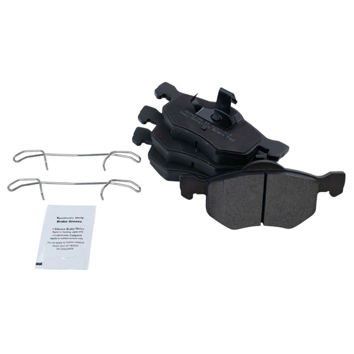 For Ford Mazda Mercury Front Metallic Brake Pads & 2 Rotors Set Kit
