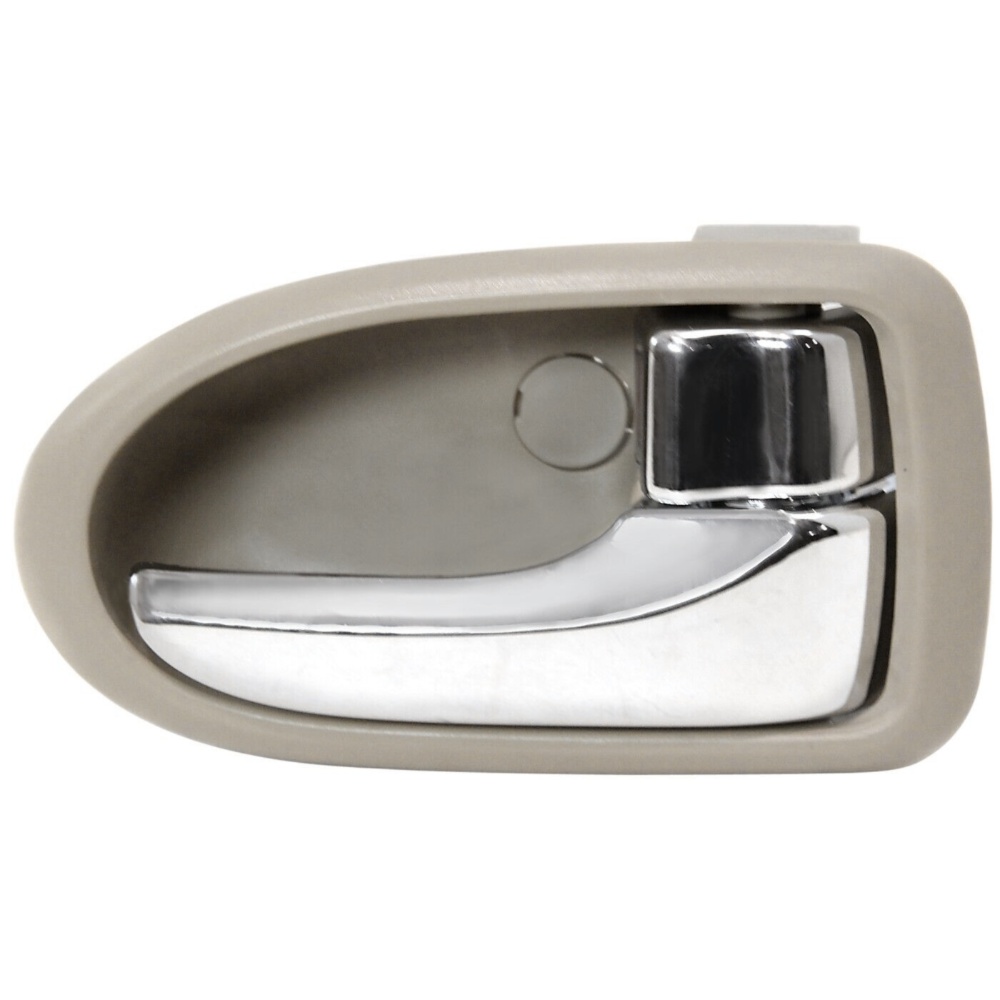 Door Handle Set For Mazda 2000-2006 MPV Front Or Rear Beige W/Chrome Lever 2-Pcs