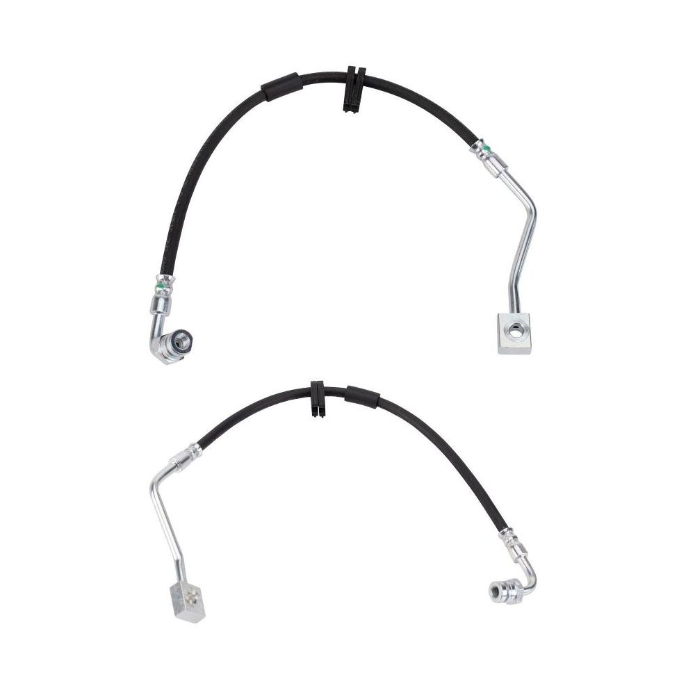 2pcs Front LH&RH Ford E-150 E-250 E-350 Super Duty E-450 Super Duty Brake Hose