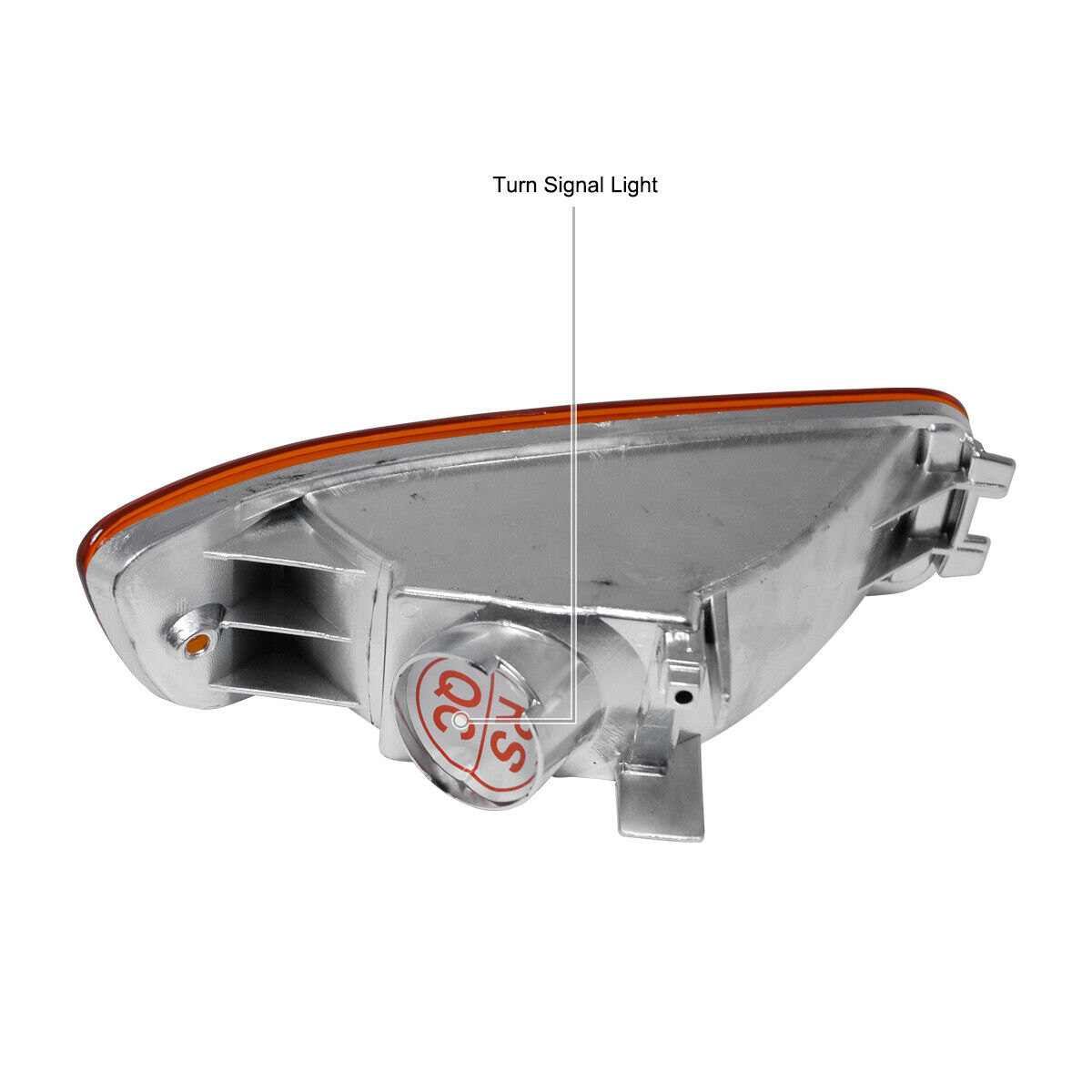 2 Sets Of - Amber Bumper Lights Signal Parking Lamps