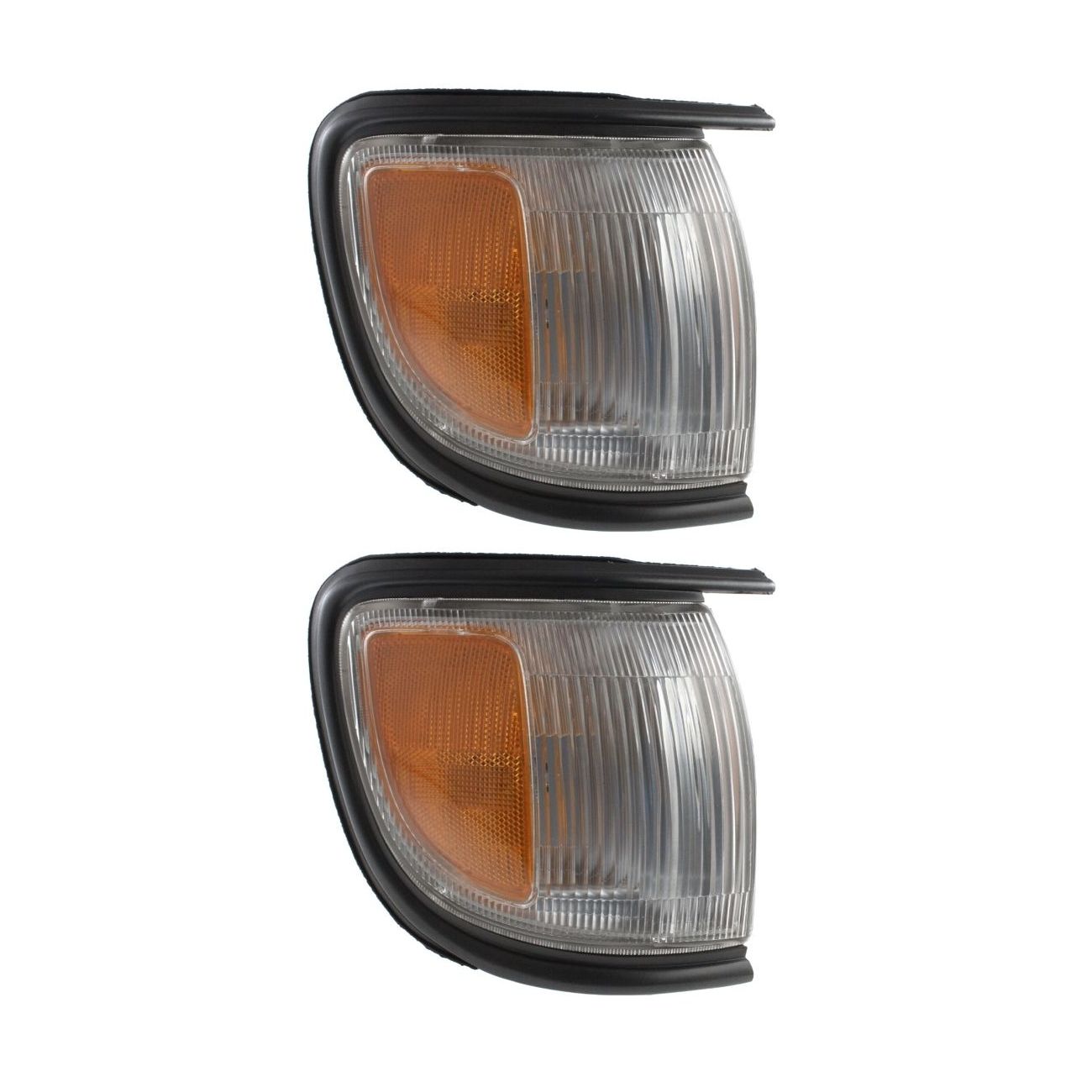 2 Sets Of - Marker Lamp Light W/ Black Bezel Passenger Side Right For Pathfinder