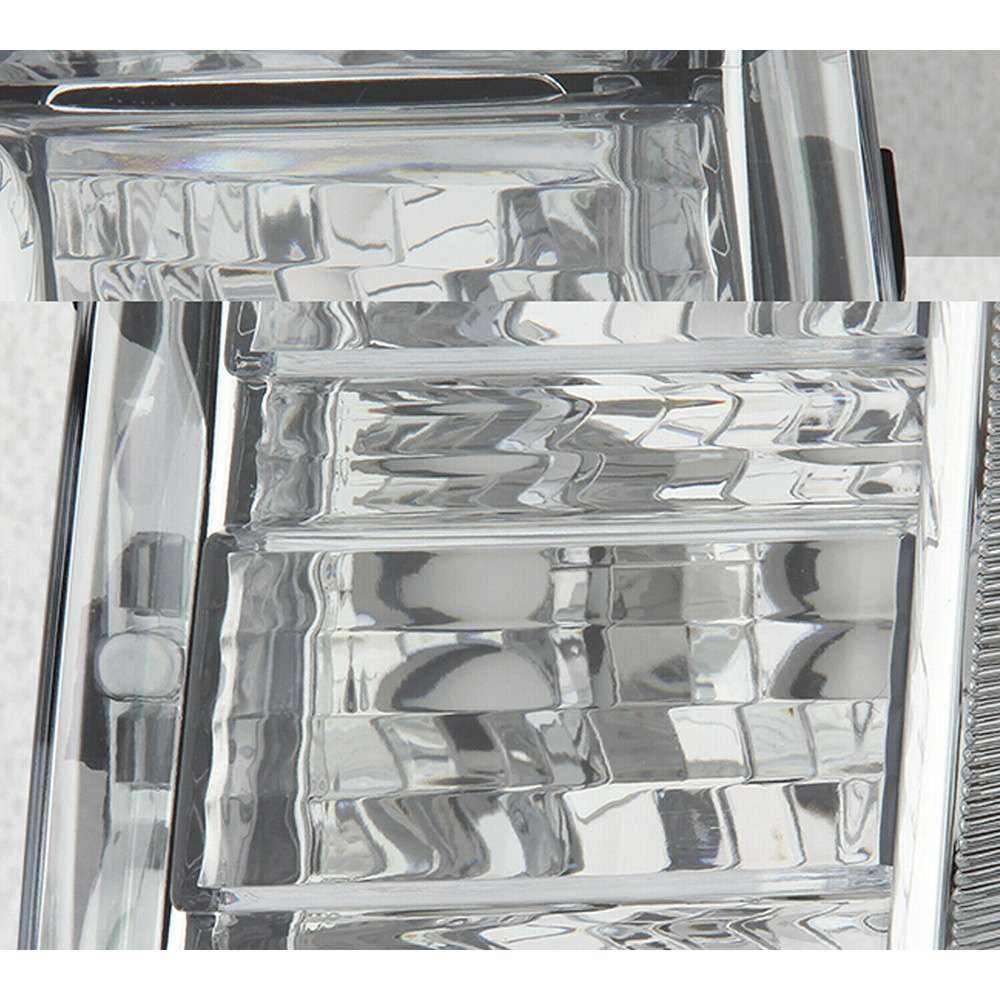 For Ford 09-12 Flex SE SEL [Halogen Type] Chrome Headlight W/ Amber Signal Left
