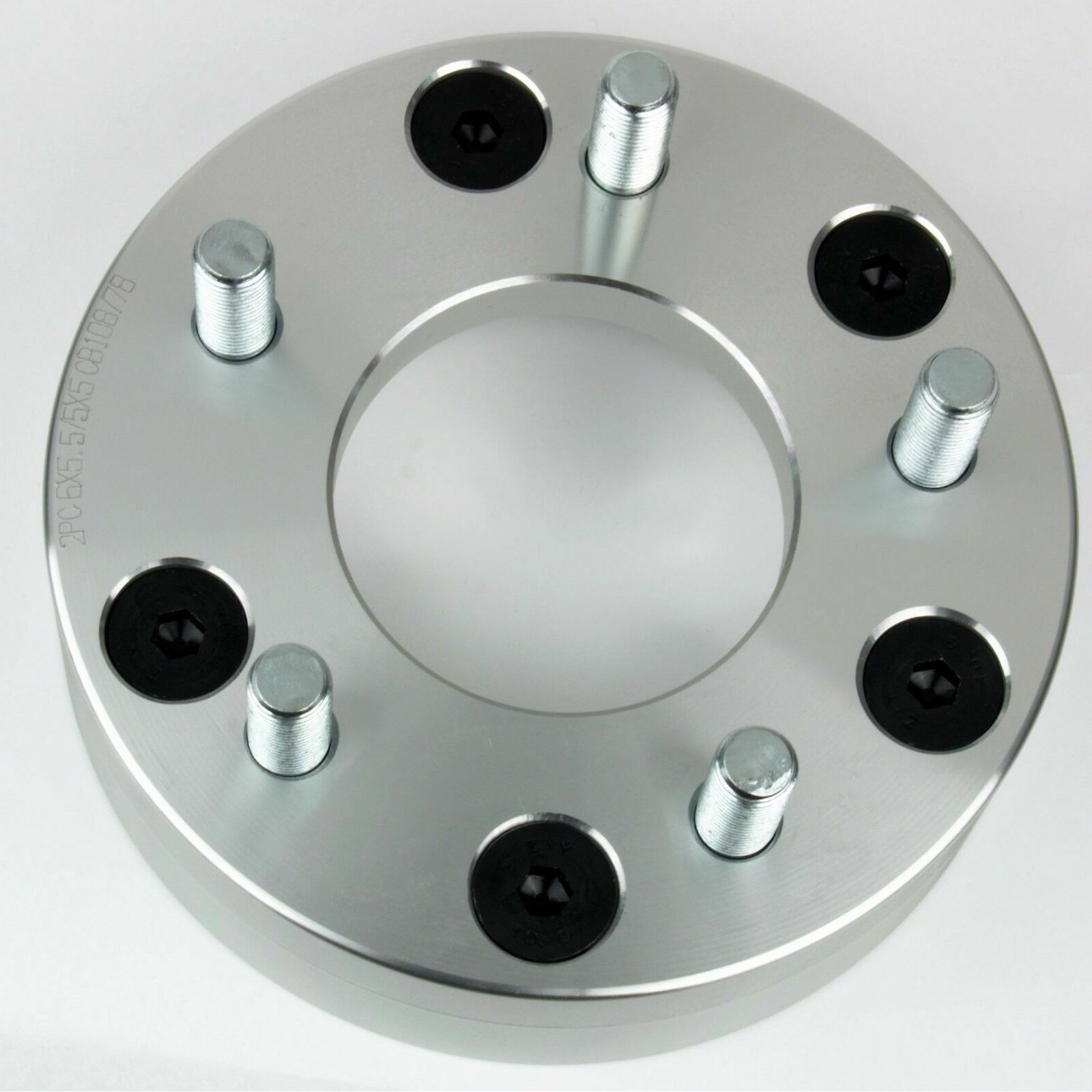 6x5.5 To 5x5.5 Wheel Adapters 2 Inch Use 5 Lug Wheels On 6 Lug Trucks 14x1.5 1pc