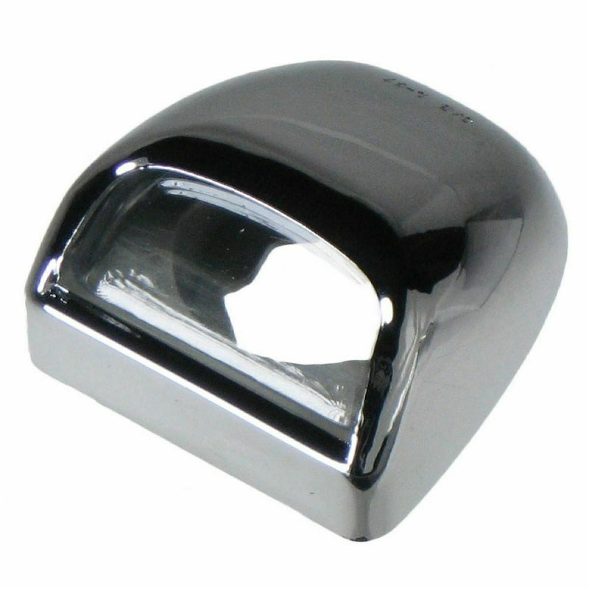 Rear Chrome License Plate Light Lens Pair For Sierra Silverado Truck