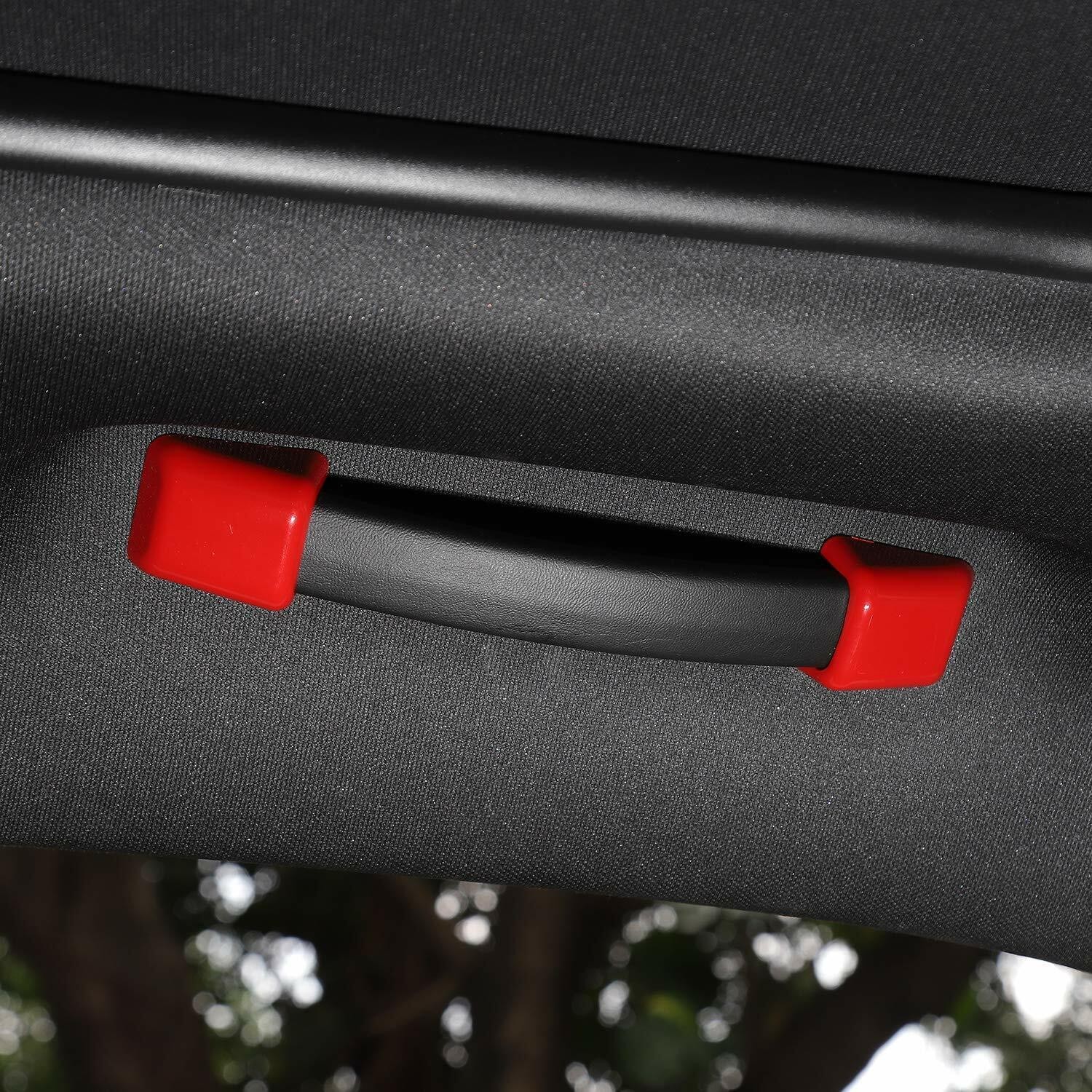 4 Sets Of - Interior Roof Top Grab Handle Decoration Cover Trim