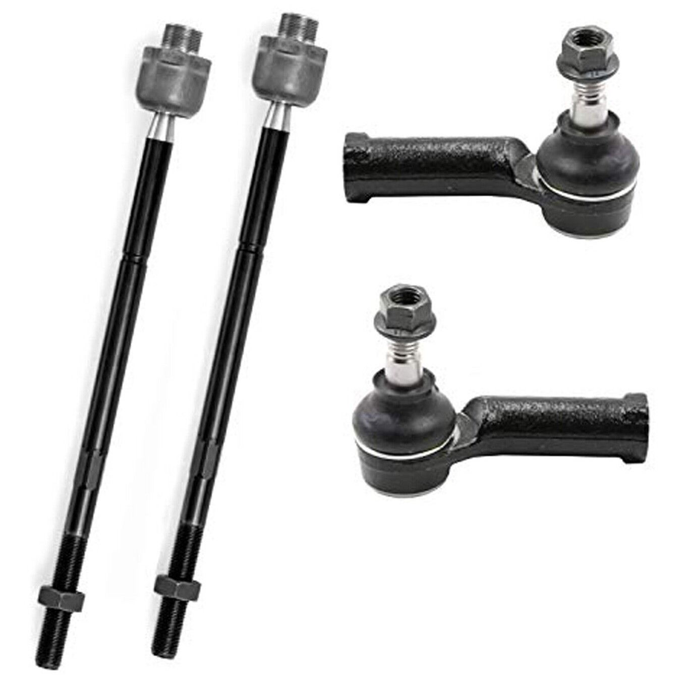 4PC Inner/Outer Tie Rod Ends