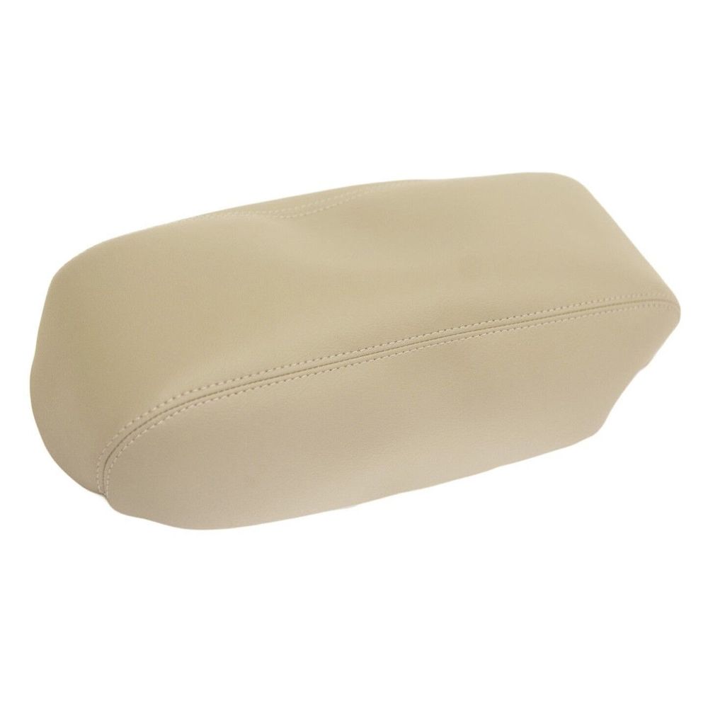 Center Console Armrest Leather Synthetic Cover For Ford Escape 01-04 Beige