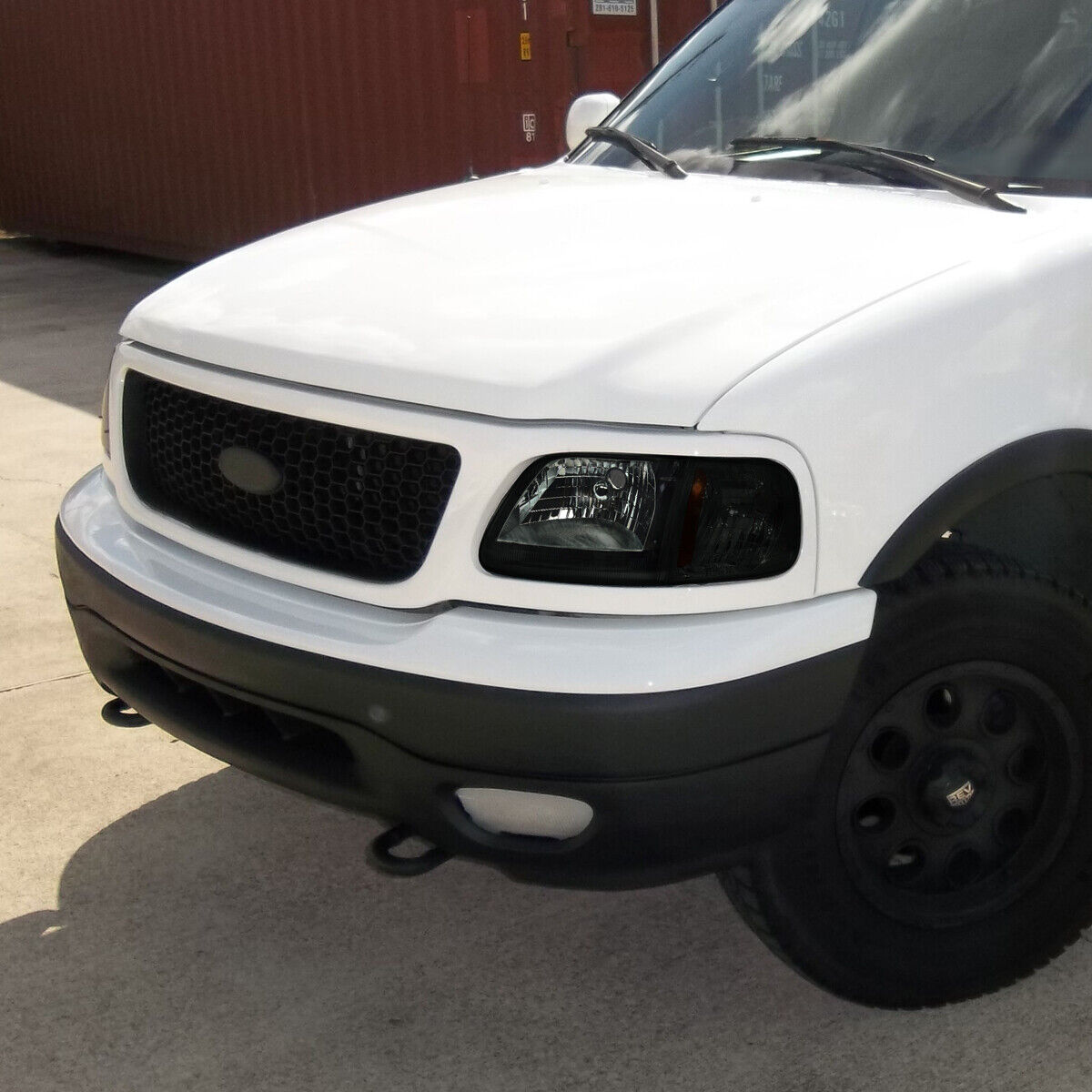 Smoke Headlights F150 Left+Right