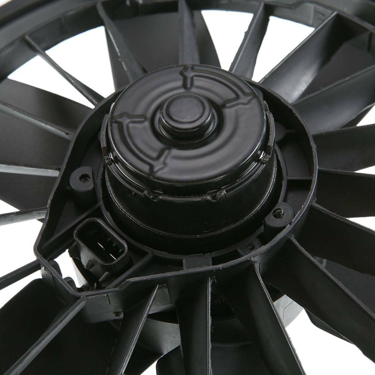 Radiator & Condenser Cooling Fan For Cavalier Sunfire L4 2.2L 2.3L 2.4L