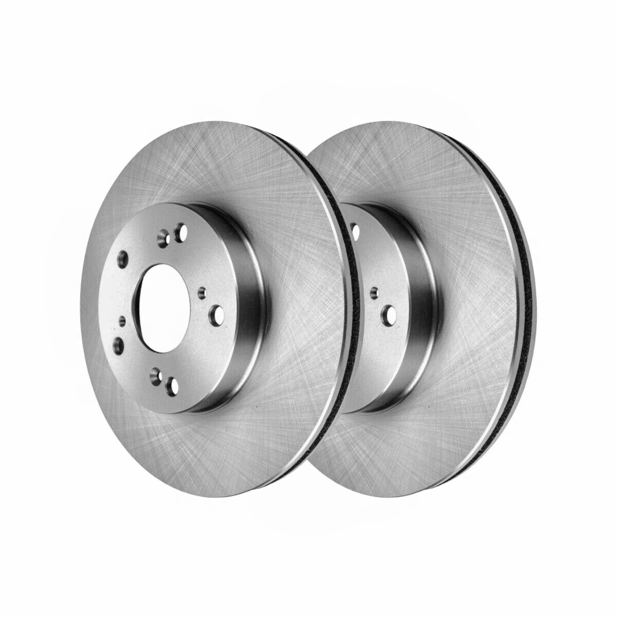 Front Brake Rotors Pair 2 For Acura 2013-2014 ILX Honda 2012-2015 Civic