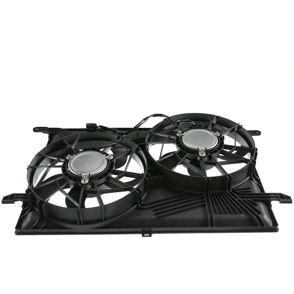 Dual Radiator Cooling Fan Assembly For Acadia Enclave Outlook Traverse 25927026