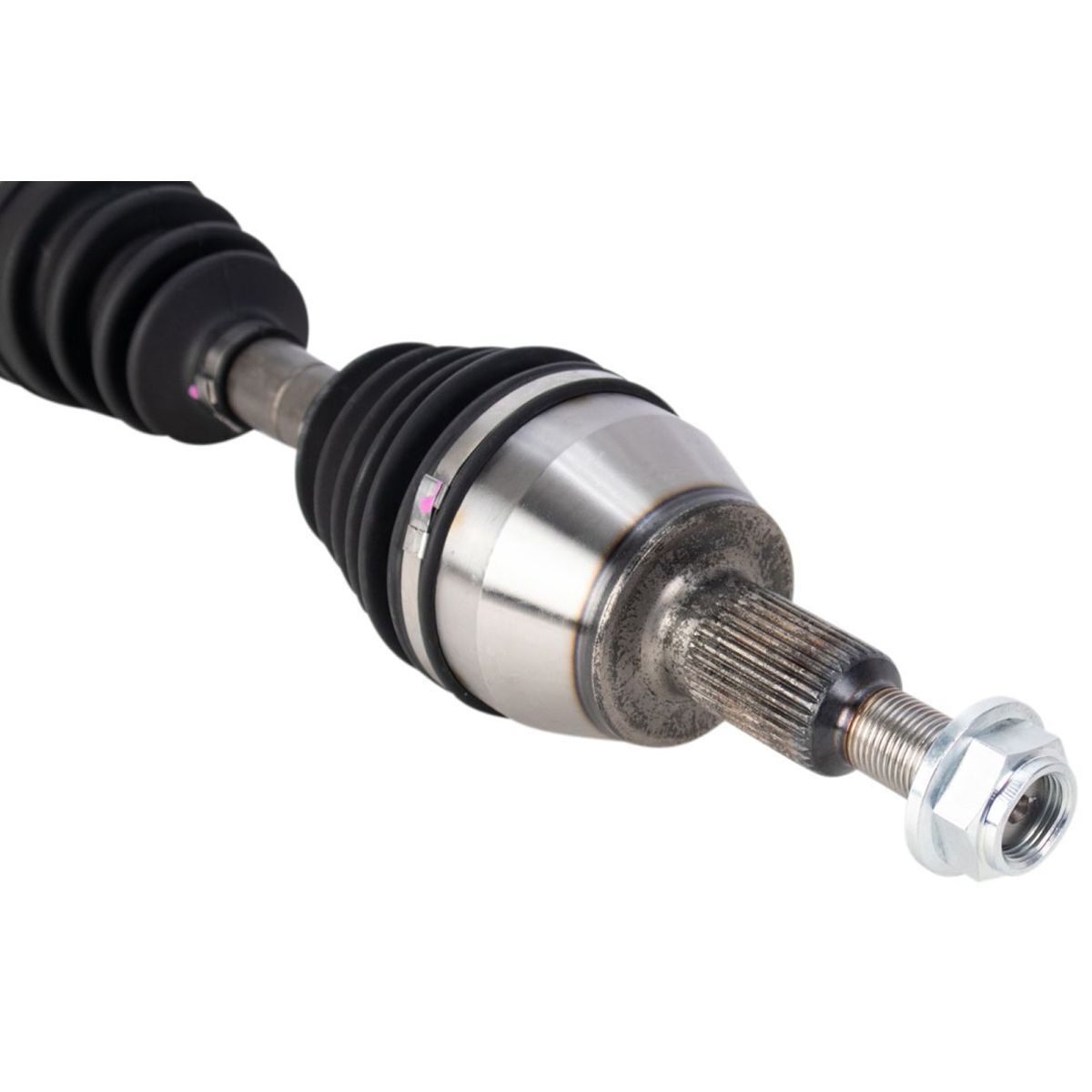 Front Inner Outer CV Axle Intermediate Stub Shaft LH 4pc Set For Dakota
