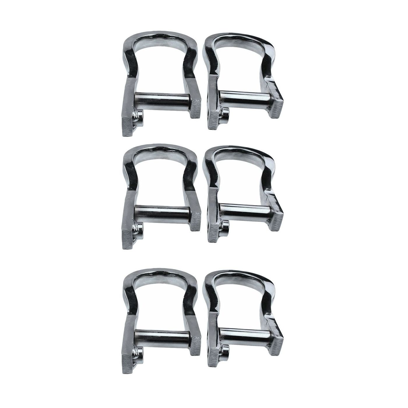 3 Sets Of - Chrome Tow Hooks For Chevrolet GMC Silverado Sierra 1500 2007-2019