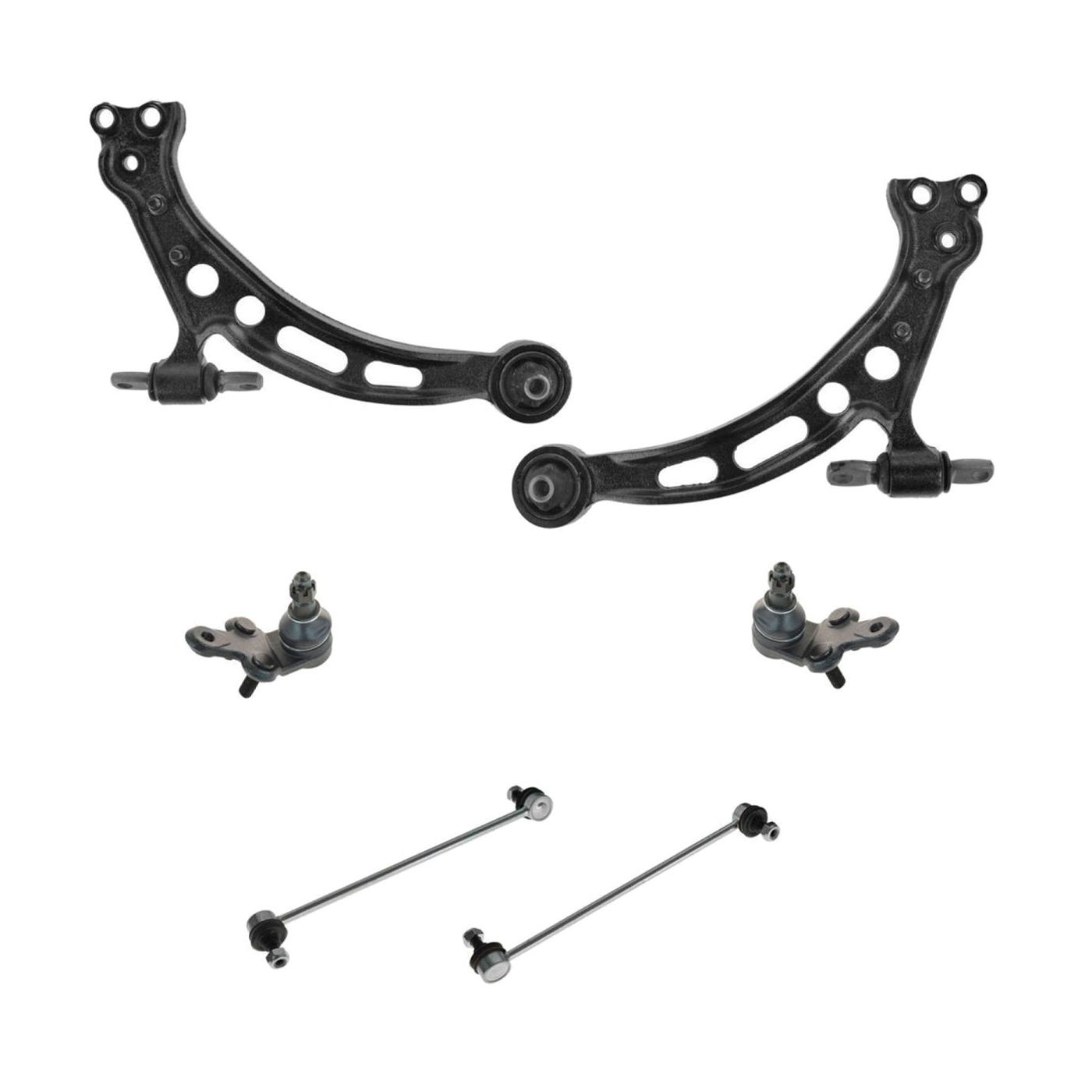 Control Arm Ball Joint Sway Bar End Suspension Kit Set 6pc For Camry