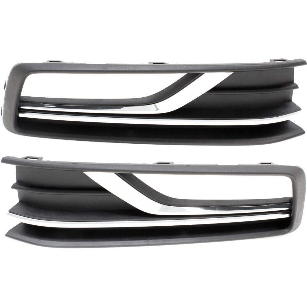 Fog Light Trim For 2016-2019 VW Passat Sedan Set Of 2 Left And Right Side