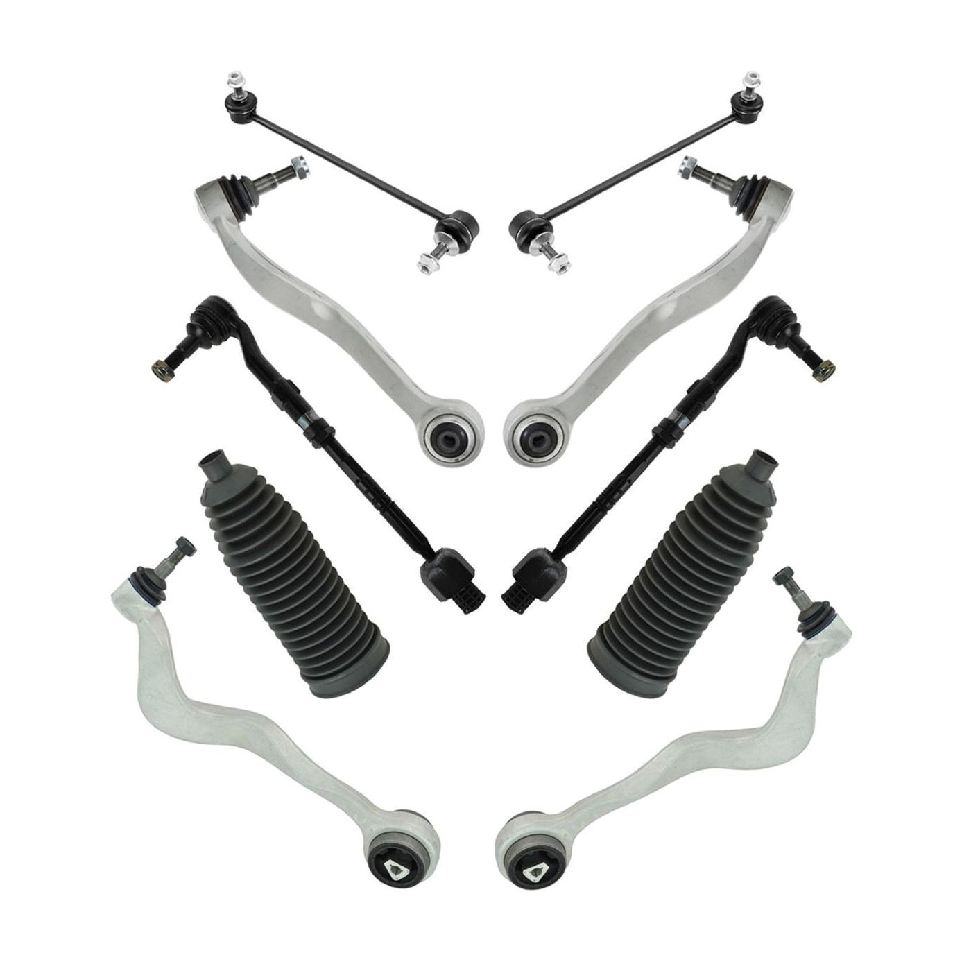 Suspension Kit 10 Pc Set Front For BMW 525i 528i 530i 545i 550i M5 E60