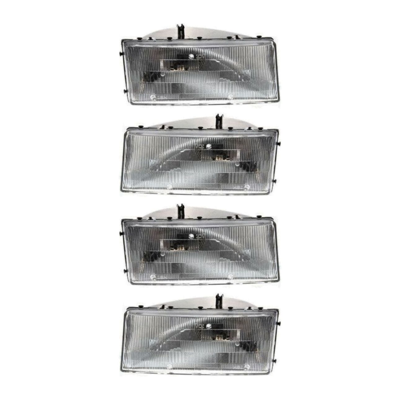 2 Sets Of - Headlights Headlamps Left & Right Set For 1989-1995 Chrysler Dodge