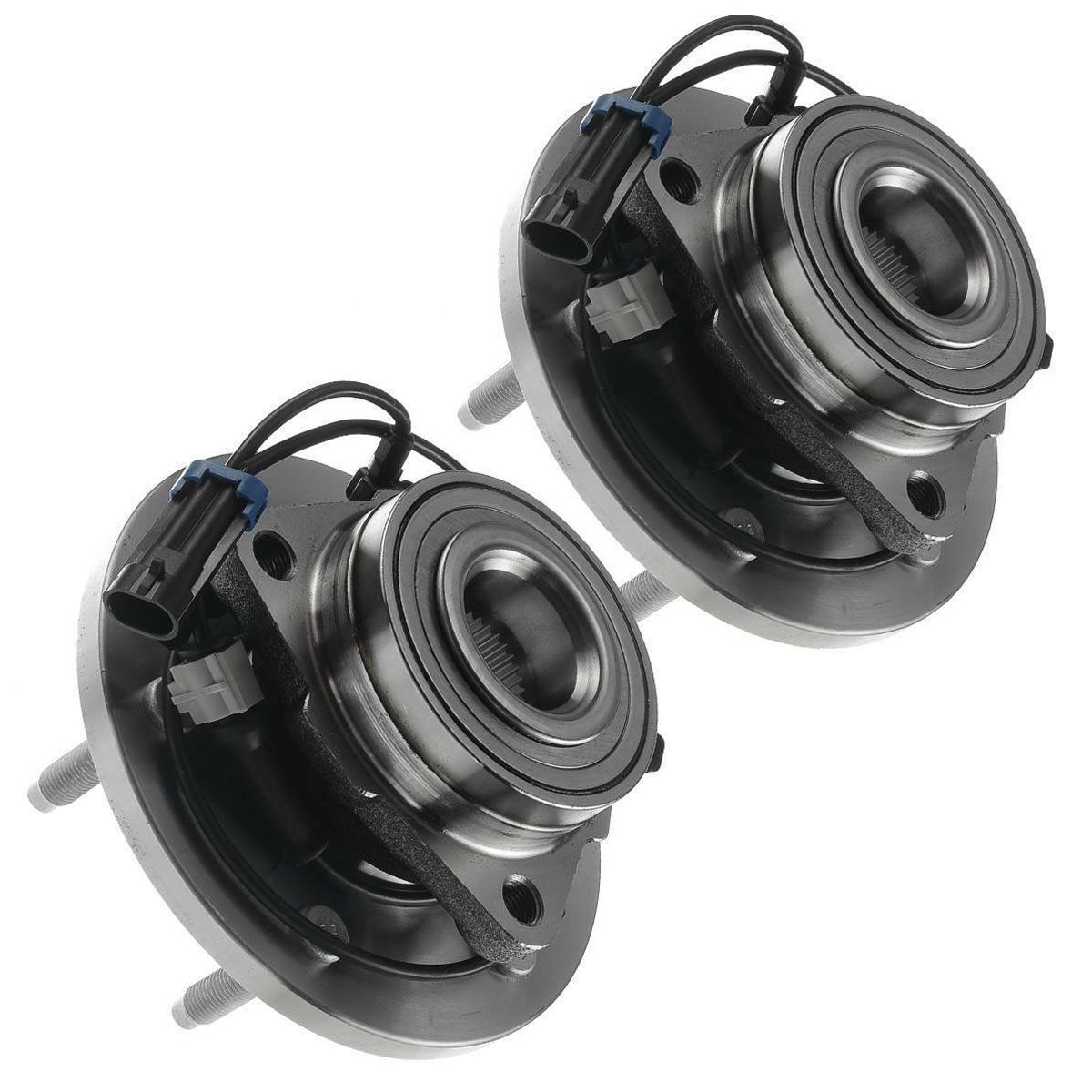 2Pcs Wheel Hub Bearing W/ABS Assembly For Hummer H3 2006-2010 Front Left & Right