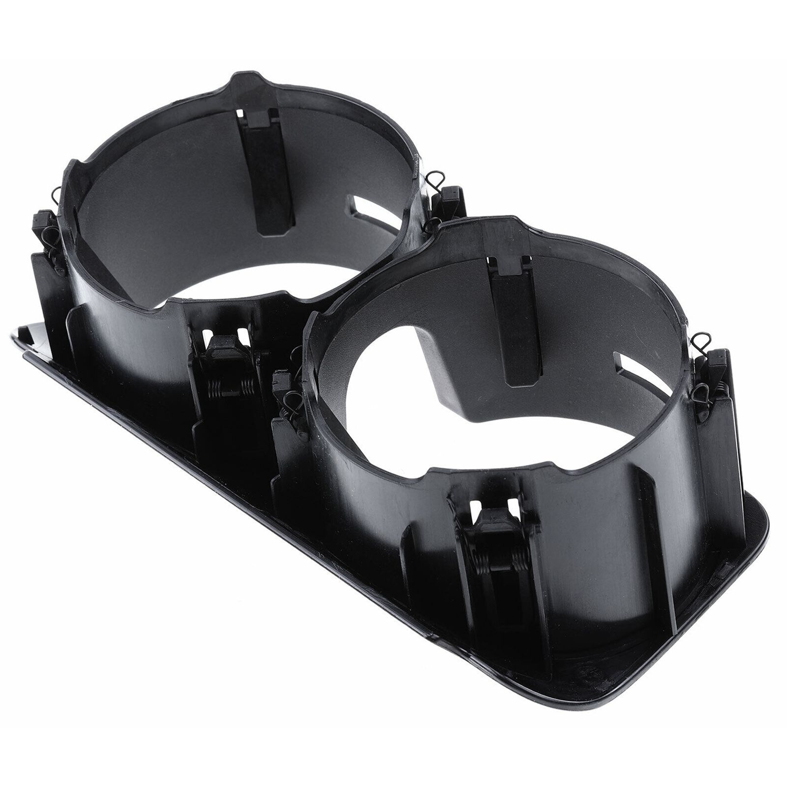 Front Dual Cup Holder For Mercedes-Benz W205 C205 C43 AMG C200 2015-2018 Black