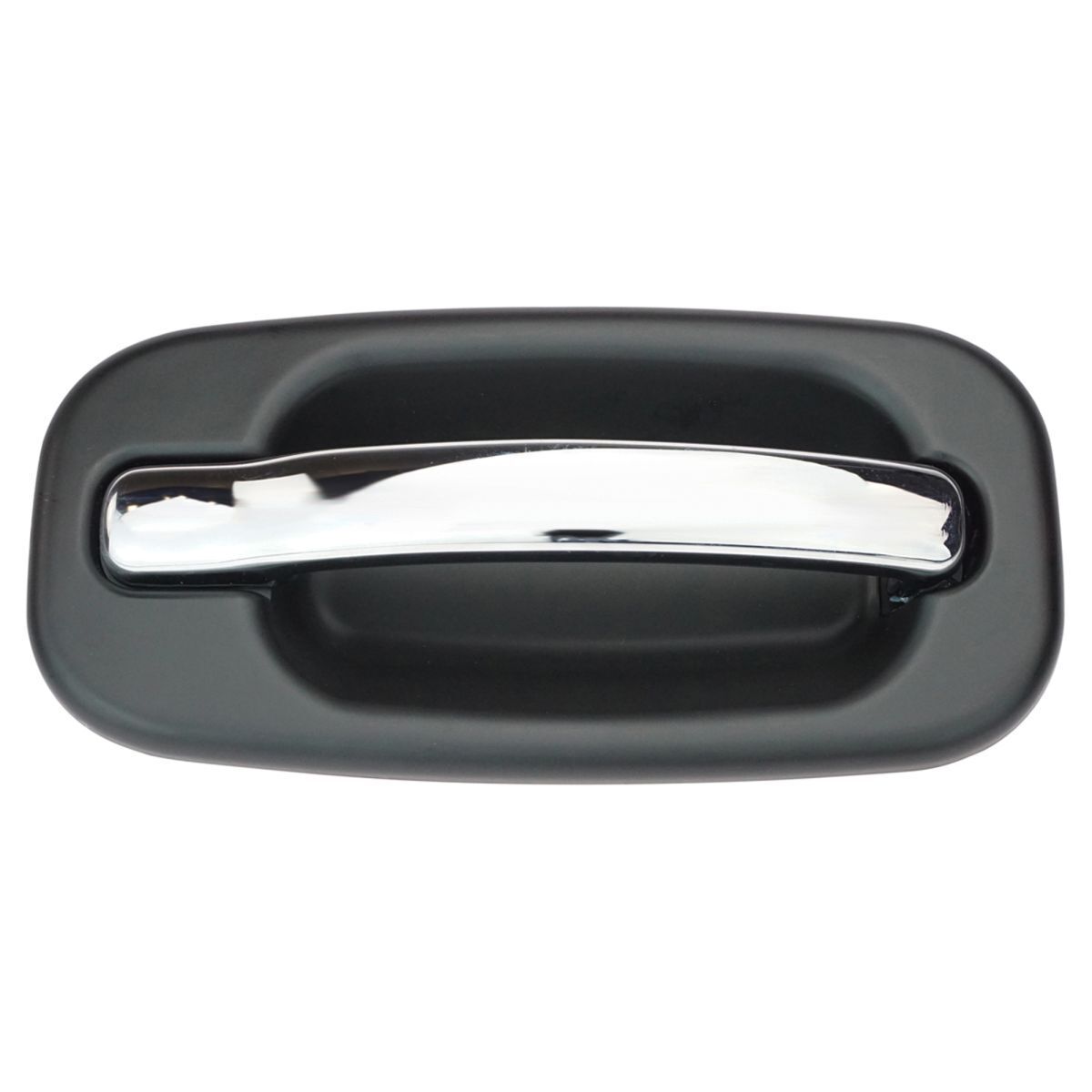 Door Handle Chrome Exterior Black Front Rear Set Of 4 For Cadillac Chevy GMC SUV