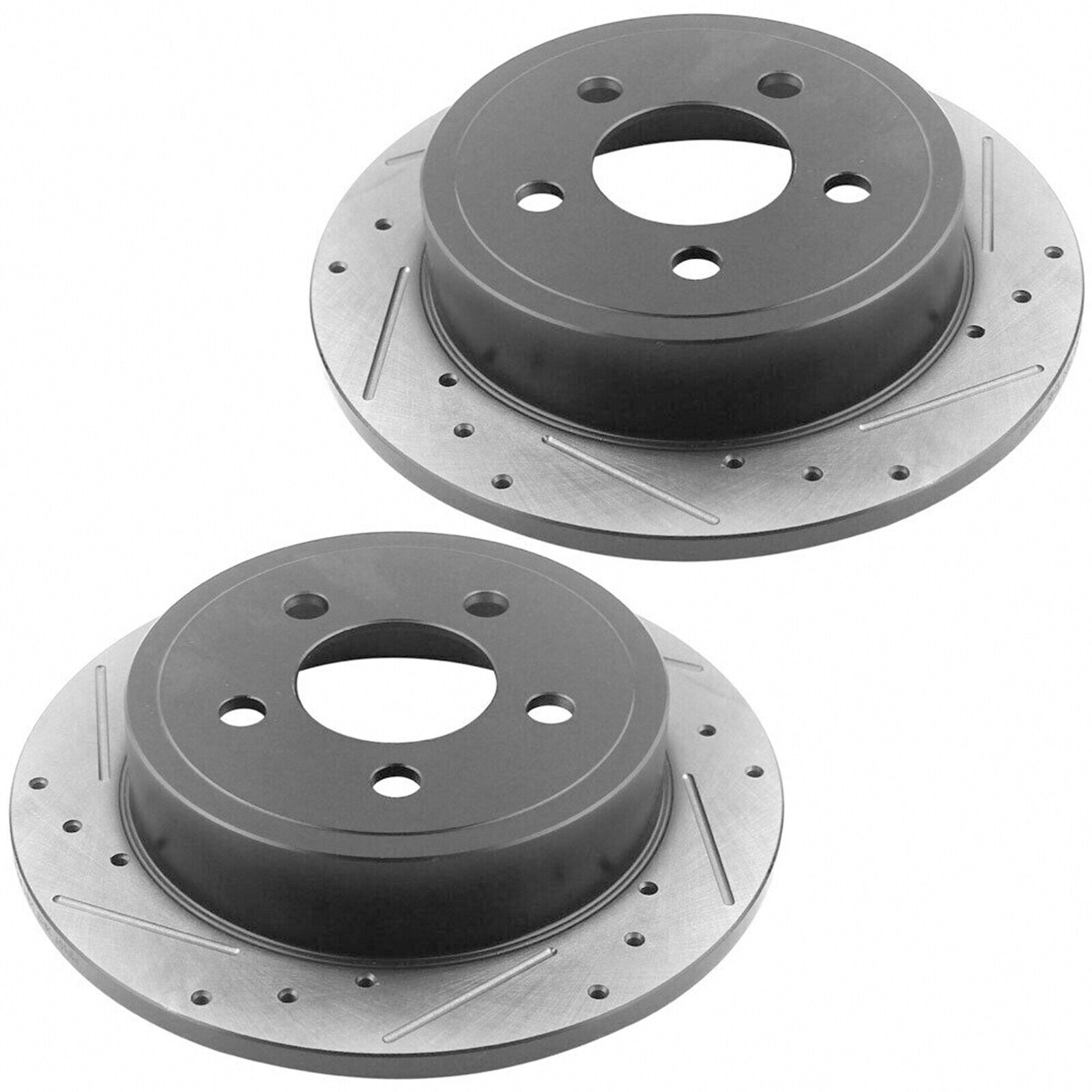 For 07 Accord Special Edition Sedan 260Mm Rear Disc Brake Rotors And Brake Pads