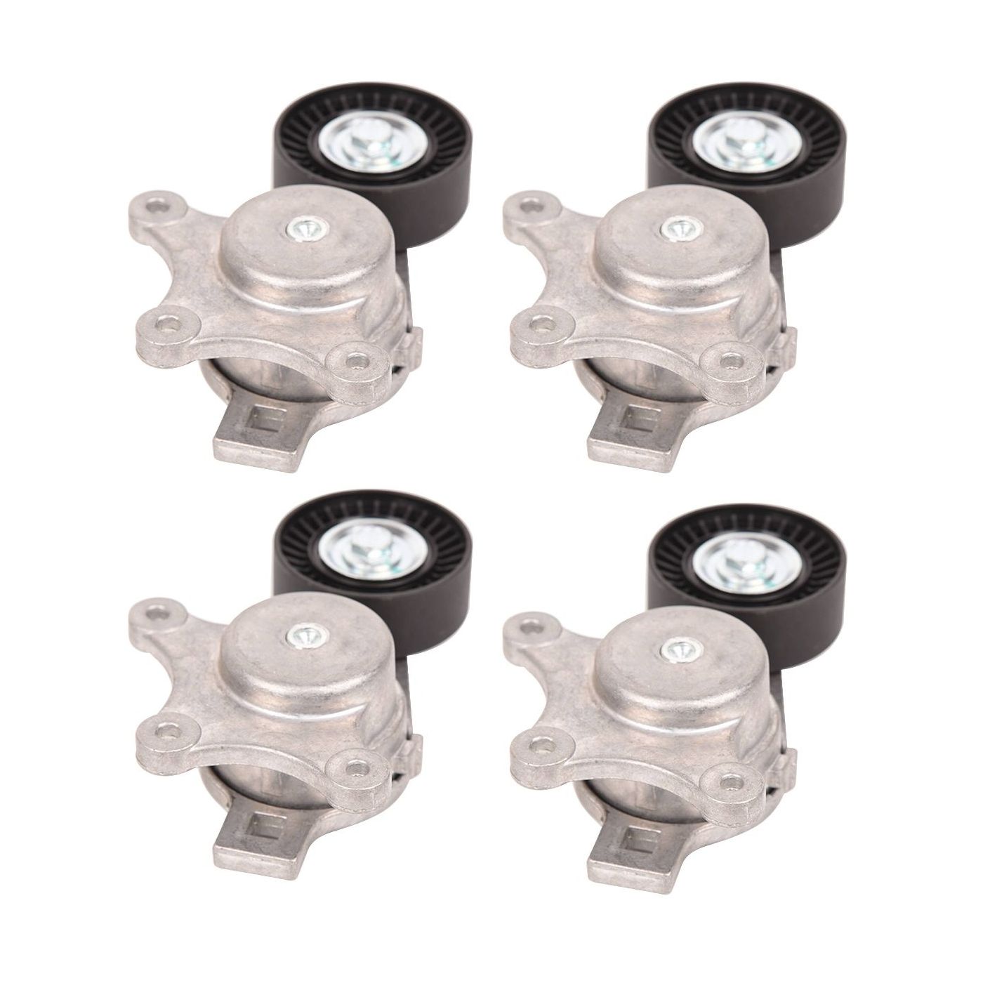 4 Sets Of - Serpentine Belt Tensioner For 2007-2019 Ford Lincoln Mercury 3.5L 3.7L