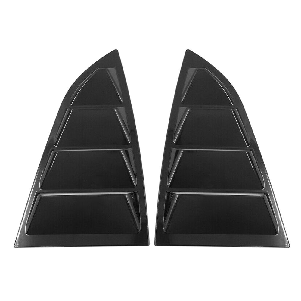 Fits 22-23 Subaru BRZ & Toyota GR86 Coupe IKON 2PCS Side Window Louver Cover PC