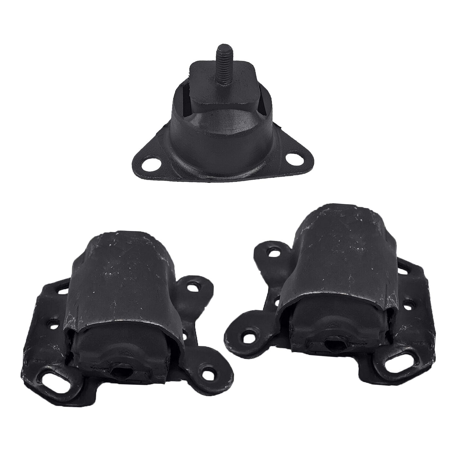 Complete Motor & Trans. Mounts Set 3Pcs For GMC G1500, G2500 & G3500 4.3L, 85-90