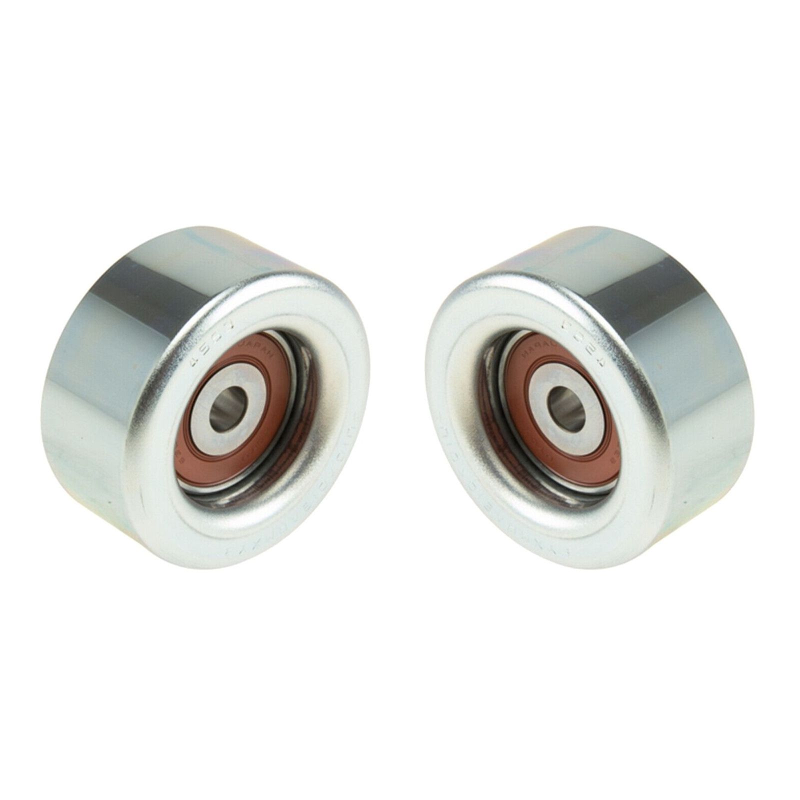 For 2008-2011 Camry LE Sedan Set Of 2 Engine Accessory Drive Belt Idler Pulleys