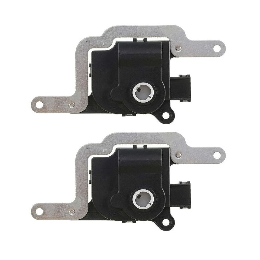 2 Sets Of - HVAC Heater Air Blend Door Actuator Mode For Hyundai 2007-2010 Elantra