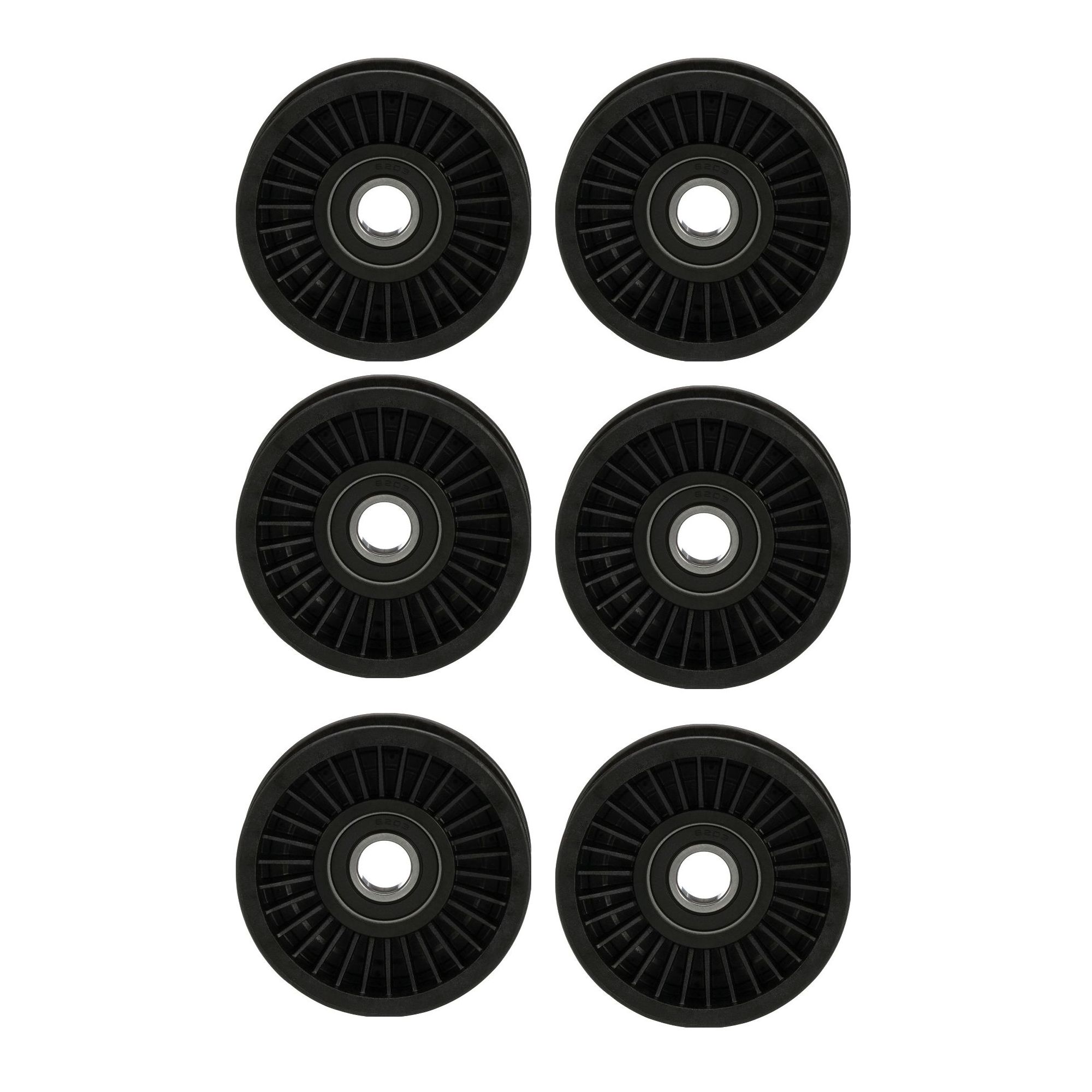 6 Sets Of - For Century T-Type Accessory Drive Belt Idler Pulley-DriveAlign Pulley