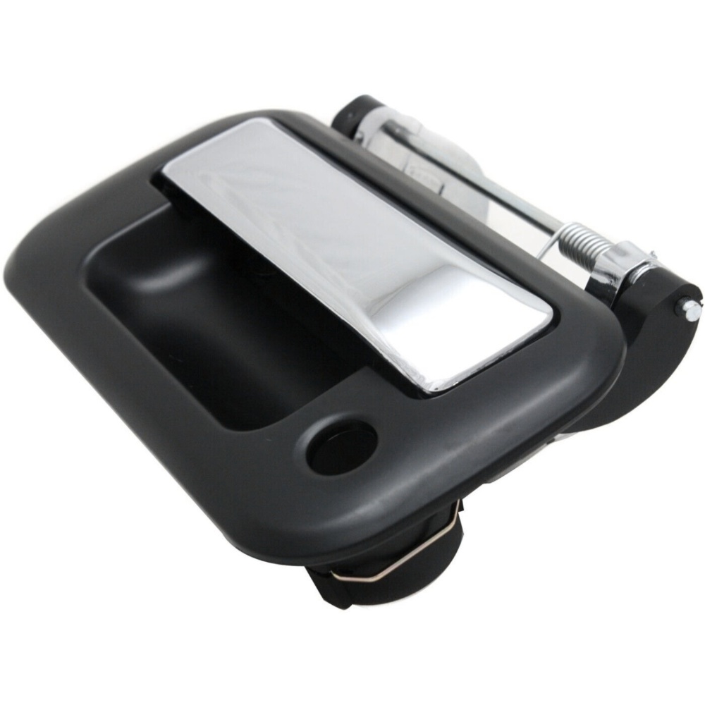 Tailgate Handle For Ford Lincoln Chrome Lever Smooth Housing Exterior