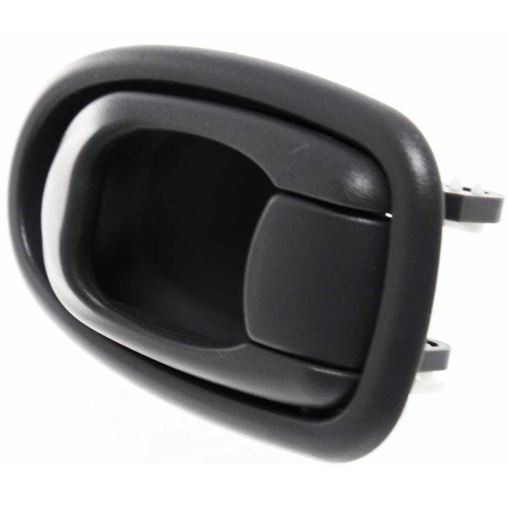 Interior Door Handle For 96-98 Hyundai Elantra Set Of 2 Left Side Gray Plastic