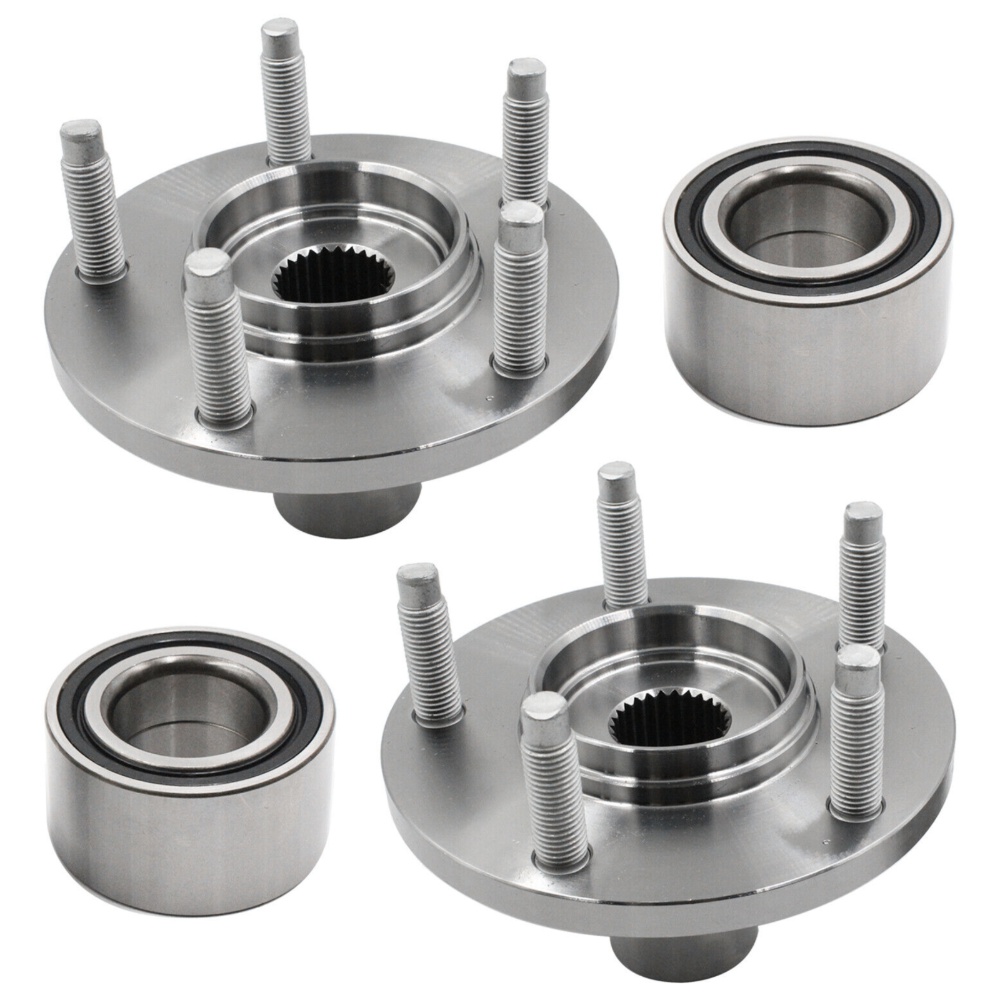 2Pcs Rear Wheel Hub & Bearing For 01-12 Ford Escape 05-11 Mercury Mariner