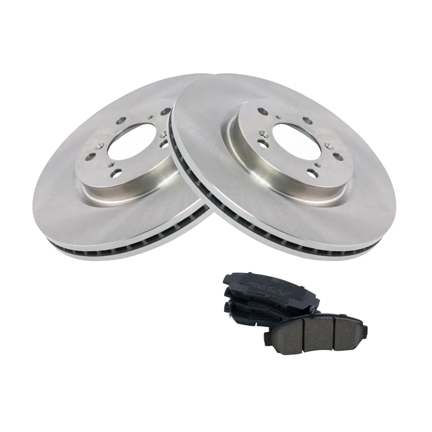 For 11-14 Honda Odyssey Touring Elite Front Posi Ceramic Brake Pad & Rotor Set