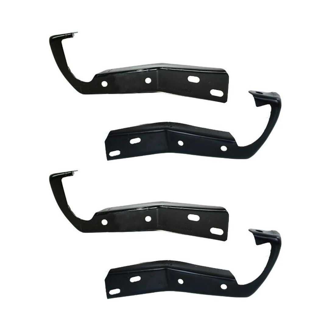 2 Sets Of - Front Bumper Brace Bracket Left & Right For 1988-1993 Chevrolet & GMC C/K