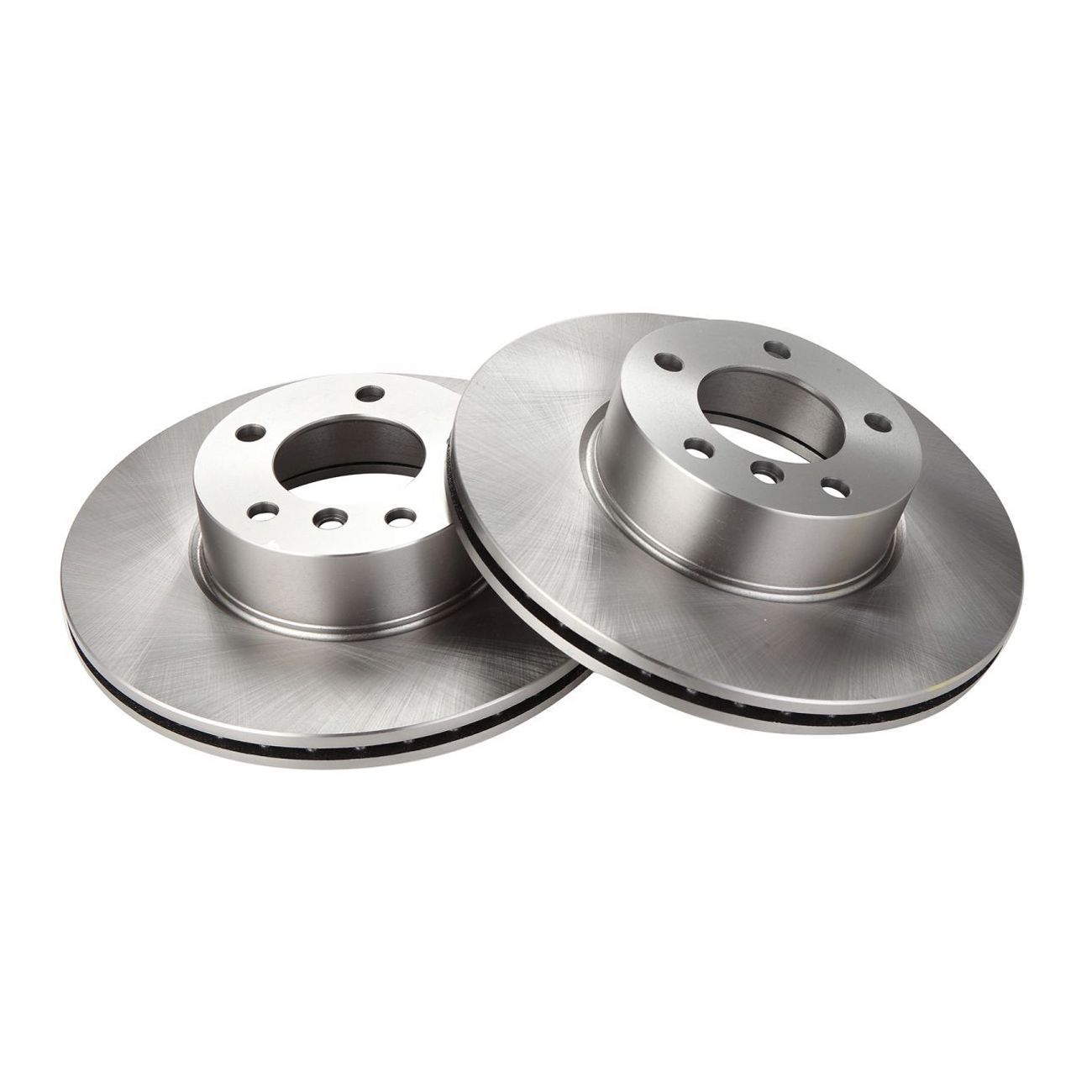 Front Vented Brake Rotor Left & Right Set Of 2 For BMW E90 328i