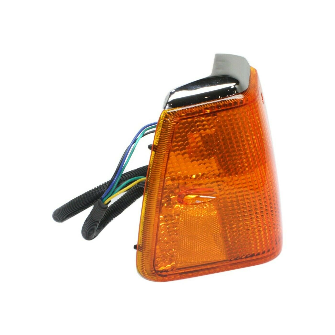 Turn Signal Light Set For Volvo WC Volvo WI W/ Bulb(s)/Amber Lens LH & RH 2-Pcs