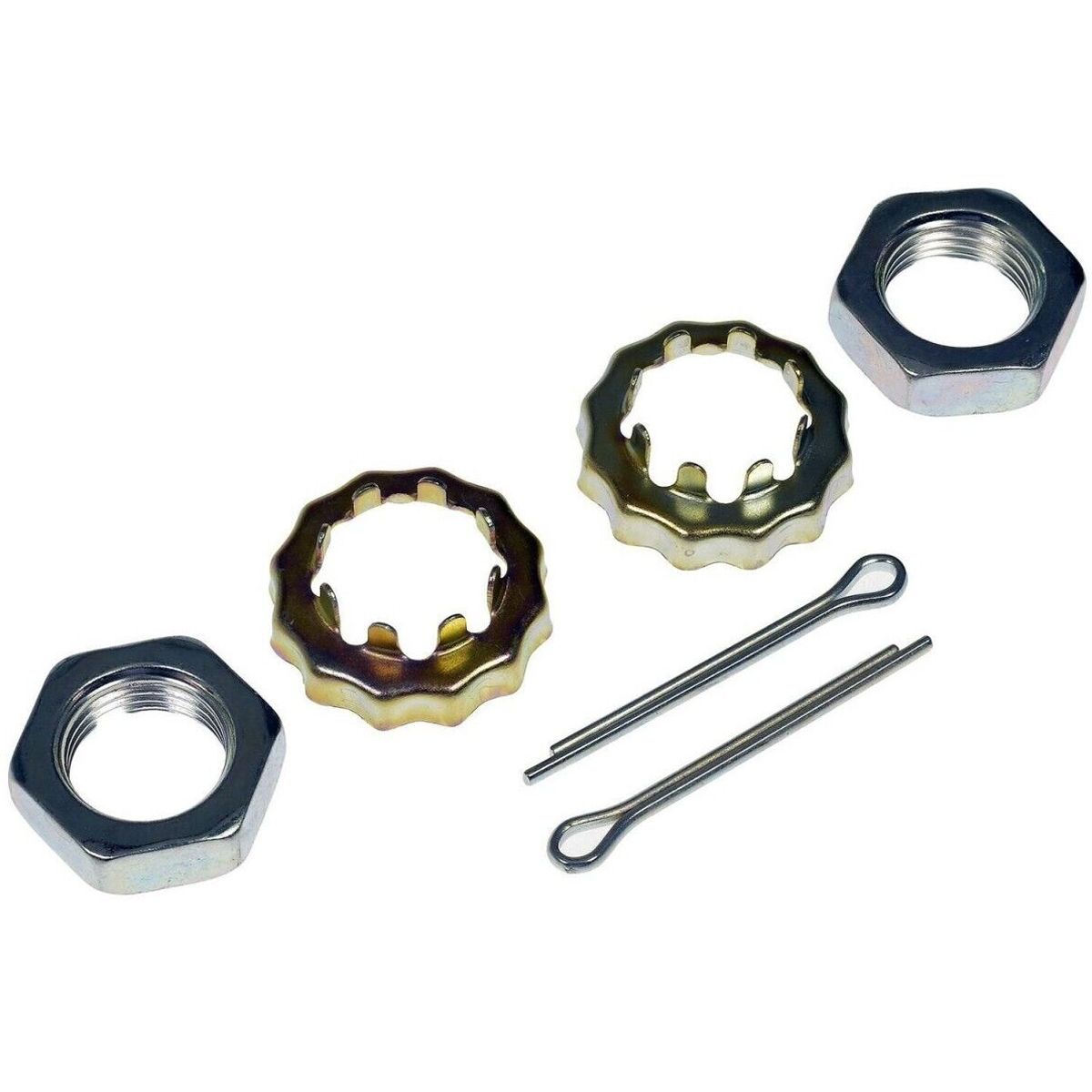 For 03-05 E-150 Club Wagon Chateau Standard Passenger Van Kit Spindle Nut Front