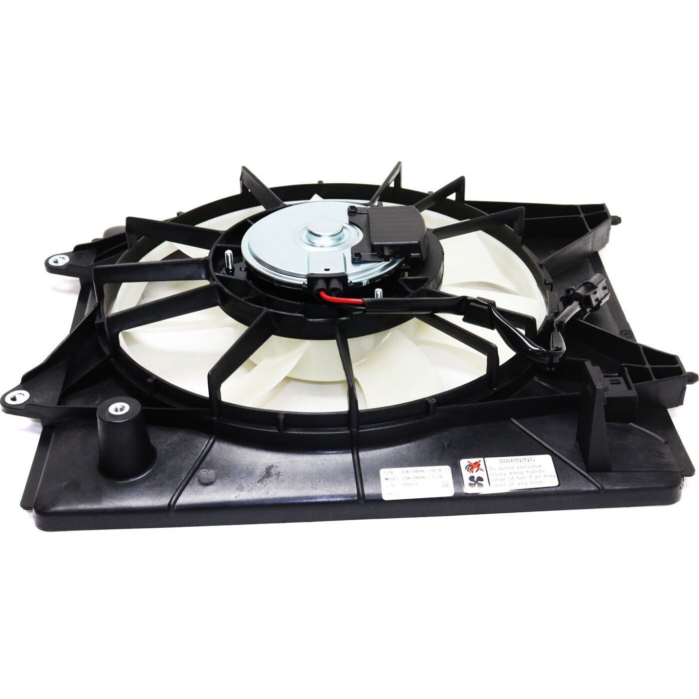 A/C Condenser Fan Assembly For 2015-2020 Fit Hatchback Single Fan Right Side