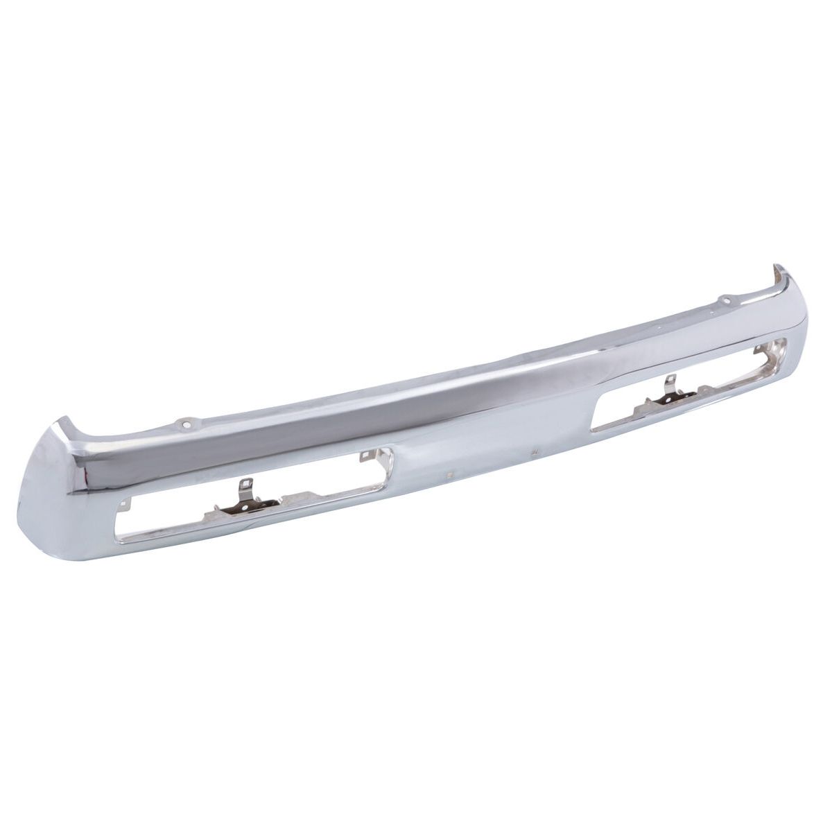 Front Bumper Face Bar For 96-97 Pickup Extended Cab Pickup Chrome 1-Piece Teel