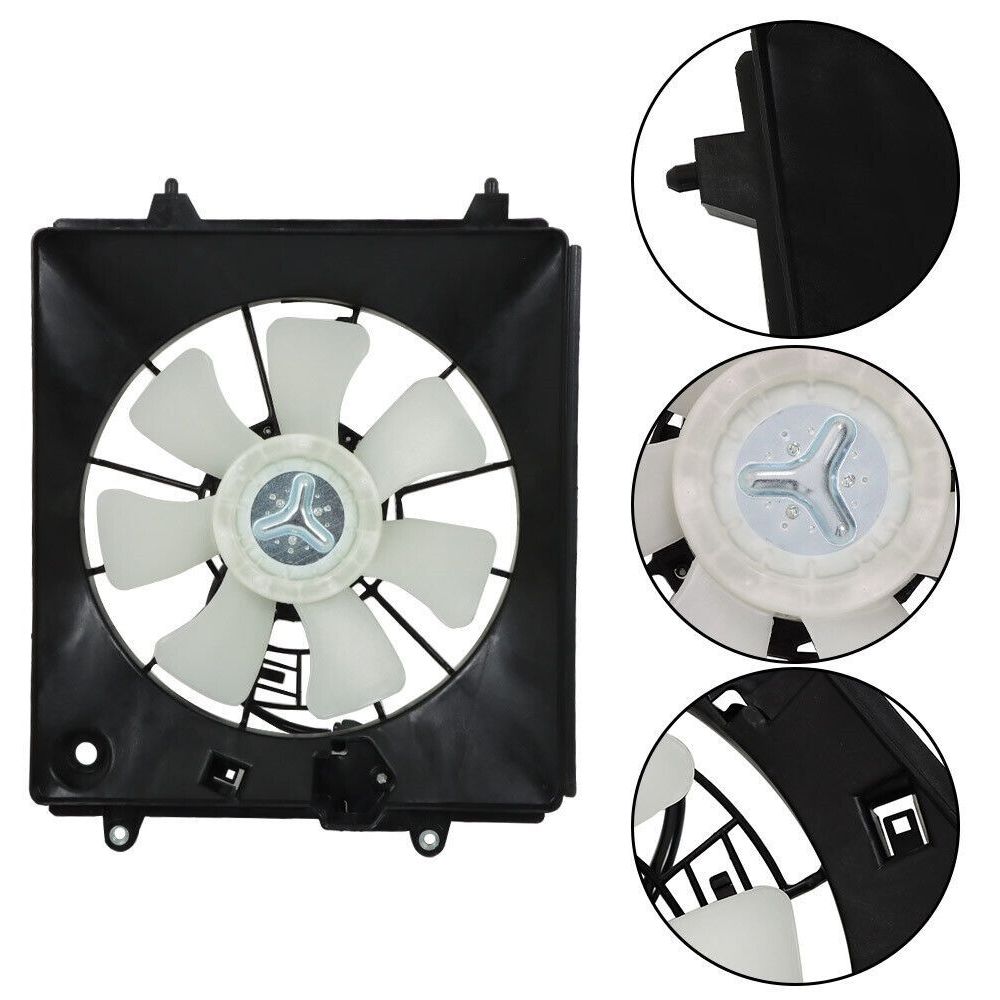 Right Radiator Condenser Cooling Fan For 2010-11 Honda CR-V 2.4L 38616REZA01-