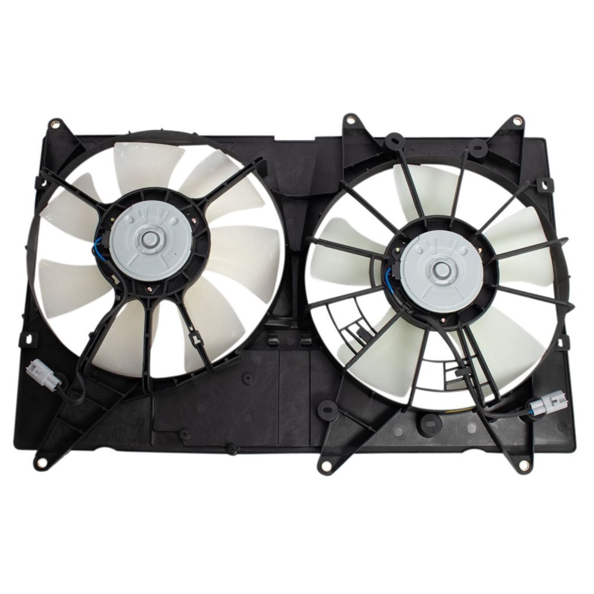 For 2001-2007 Lexus RX300 Toyota Highlander Radiator Dual Cooling Fan Assembly