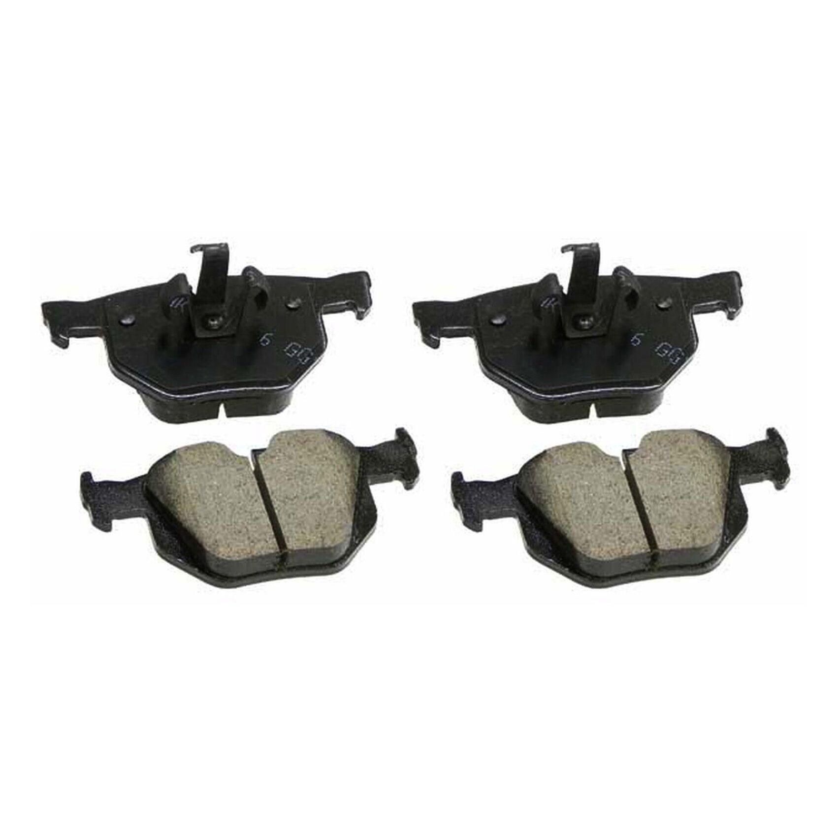 Rear Brake Pad Kit For 2013-2015 BMW X1 XDrive35i Sport Utility Verify Fitment
